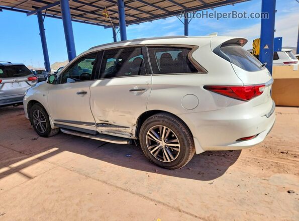 5N1DL0MN9JC509627 2018 INFINITI QX60 Белый Задняя левая четверть