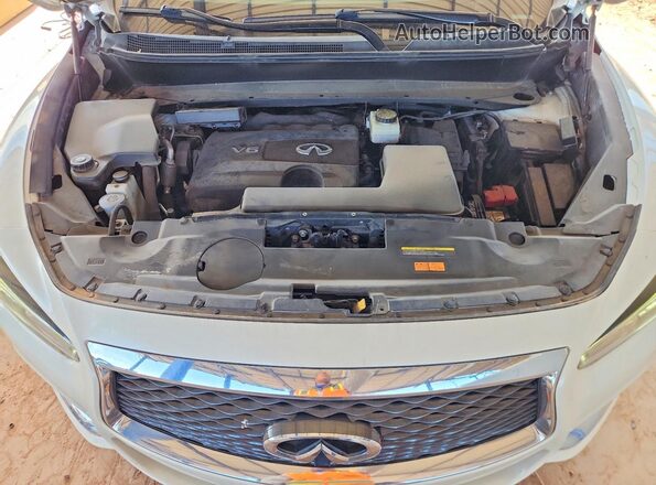 5N1DL0MN9JC509627 2018 INFINITI QX60 Белый Вид подкапотного пространства