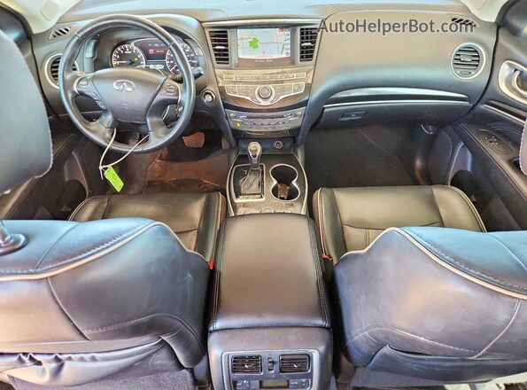 5N1DL0MN9JC509627 2018 INFINITI QX60 Белый Вид панели приборов