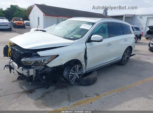 5N1DL0MN9LC536975 2020 INFINITI QX60 Белый Передняя левая четверть