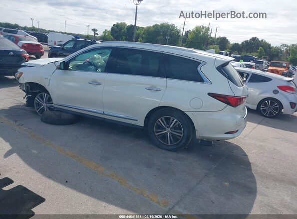 5N1DL0MN9LC536975 2020 INFINITI QX60 Белый Задняя левая четверть