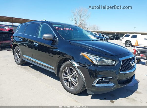 5N1DL0MNXKC559759 2019 INFINITI QX60 Black Передня права чверть