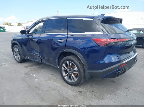 5N1DL1FR6PC347258 2023 INFINITI QX60 Blue Tył lewy