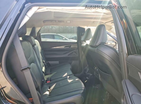 5N1DL1FS5PC372252 2023 INFINITI QX60 Black Widok wnętrza z tyłu