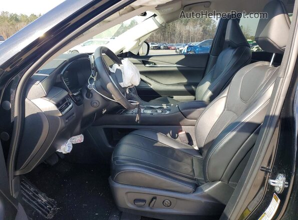 5N1DL1FS5PC372252 2023 INFINITI QX60 Black Widok wnętrza z przodu