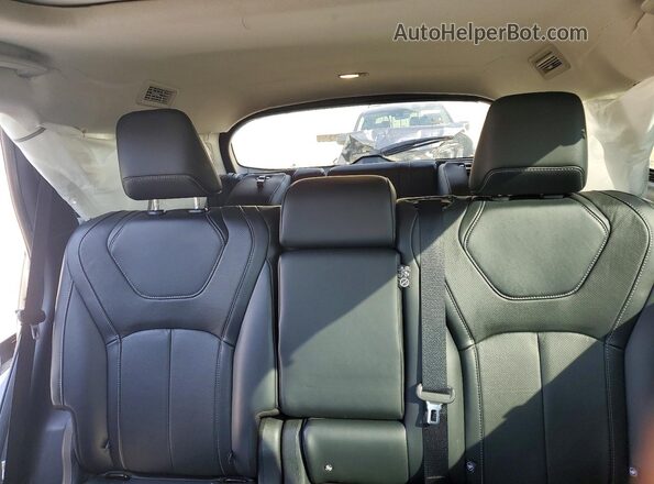 5N1DL1FS5PC372252 2023 INFINITI QX60 Black Widok tylnych siedzeń