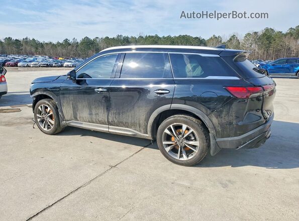 5N1DL1FS5PC372252 2023 INFINITI QX60 Black Tył lewy