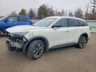 2024 Infiniti Qx60 Luxe White vin: 5N1DL1FS5RC331252