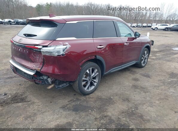 5N1DL1FS5RC350819 2024 INFINITI QX60 Red Trasero derecho