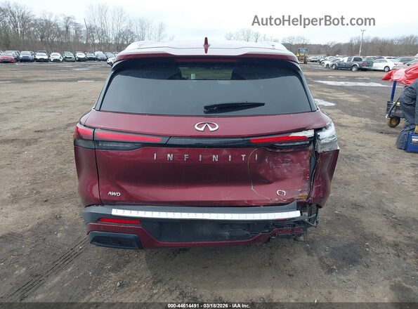 5N1DL1FS5RC350819 2024 INFINITI QX60 Red Vista frontal