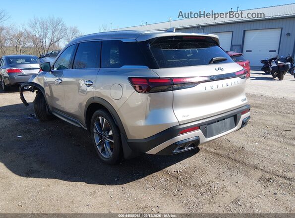 5N1DL1FS7RC355424 2024 INFINITI QX60 Silver უკანა მარცხენა