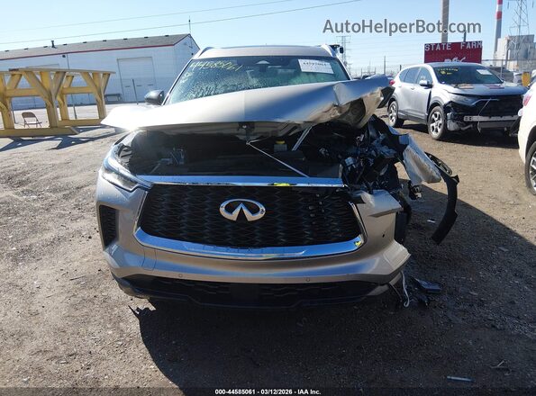 5N1DL1FS7RC355424 2024 INFINITI QX60 Silver ხელსაწყოთა პანელის ხედი
