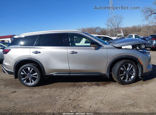 5N1DL1FS7RC355424 2024 INFINITI QX60 Silver უკანა სალონის ხედი