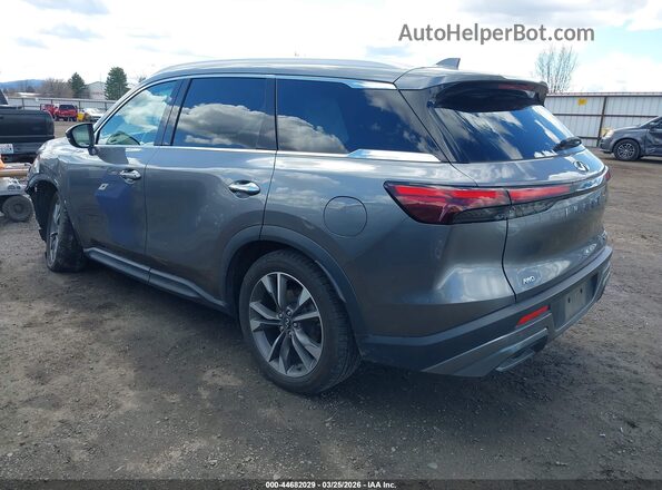 5N1DL1FS9NC337386 2022 INFINITI QX60 Gray Հետևի ձախ