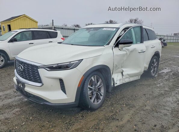 5N1DL1FS9PC355468 2023 INFINITI QX60 White Przód lewy
