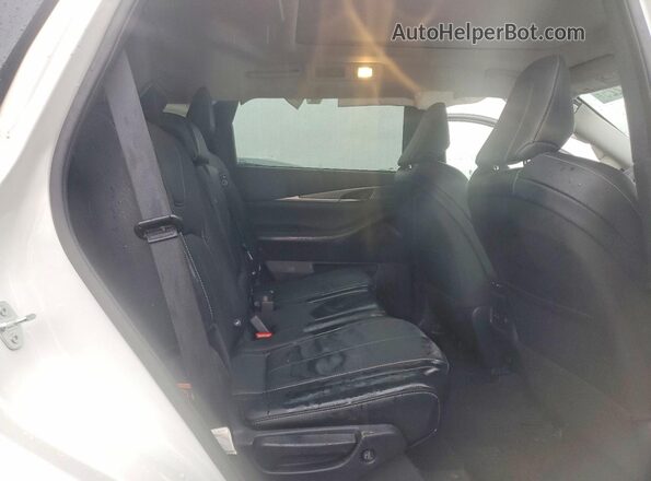 5N1DL1FS9PC355468 2023 INFINITI QX60 White Widok wnętrza z tyłu