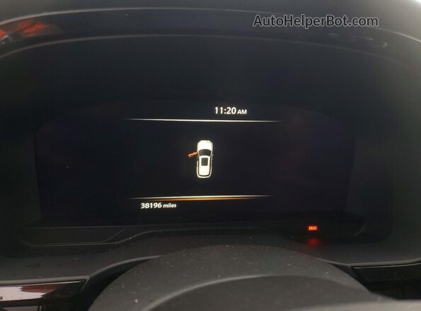 5N1DL1FS9PC355468 2023 INFINITI QX60 White Widok zestawu wskaźników