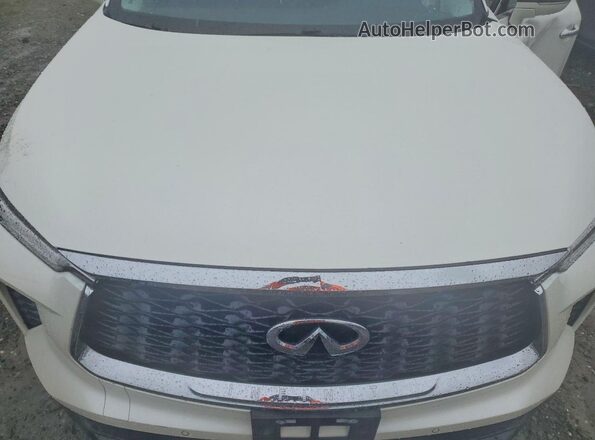 5N1DL1FS9PC355468 2023 INFINITI QX60 White Widok komory silnika