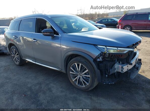 5N1DL1GS8PC356349 2023 INFINITI QX60 Gray წინა მარჯვენა