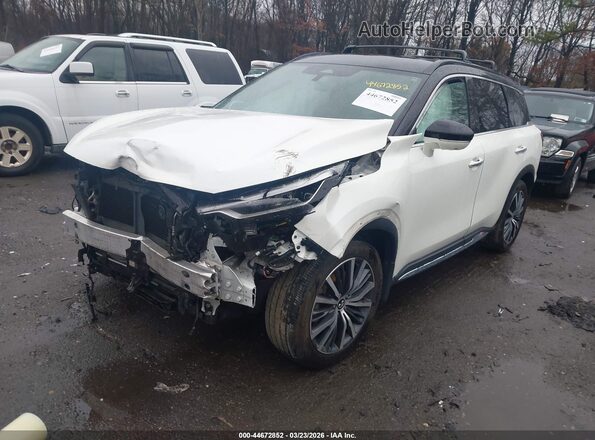 5N1DL1HU2PC333567 2023 INFINITI QX60 White Front left