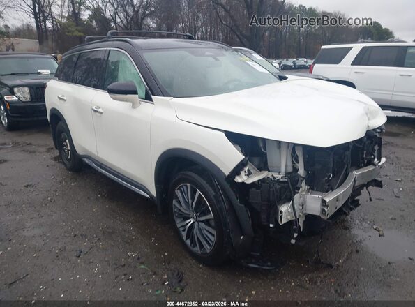 5N1DL1HU2PC333567 2023 INFINITI QX60 White Front right