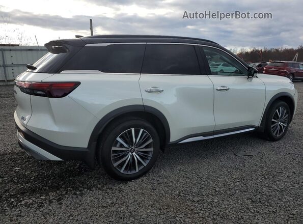 5N1DL1HU4PC355716 2023 INFINITI QX60 White Tył prawy