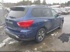 2020 Nissan Pathfinder S 4wd Blue vin: 5N1DR2AM0LC597766