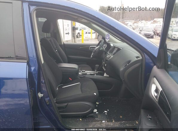 5N1DR2AM0LC597766 2020 NISSAN PATHFINDER Blue Widok wnętrza z przodu