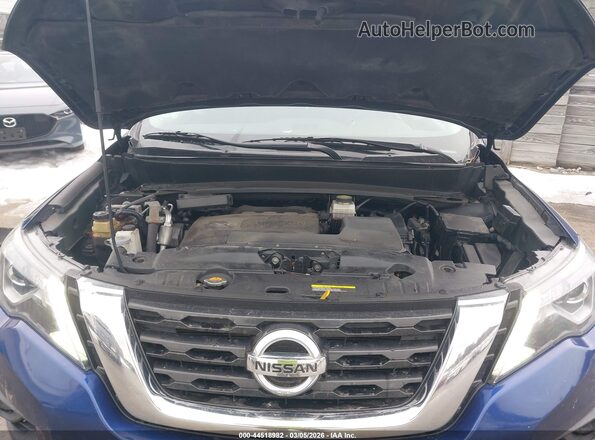 5N1DR2AM0LC597766 2020 NISSAN PATHFINDER Blue Widok z tyłu