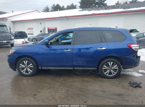 5N1DR2AM0LC597766 2020 NISSAN PATHFINDER Blue Widok wnętrza 360 stopni