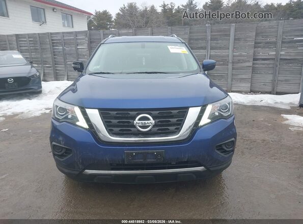 5N1DR2AM0LC597766 2020 NISSAN PATHFINDER Blue Widok zestawu wskaźników