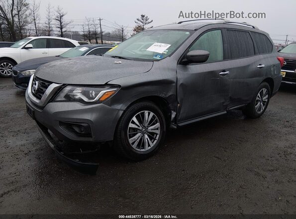 5N1DR2AM4LC616917 2020 NISSAN PATHFINDER Gray Vista tres cuartos delantera izquierda