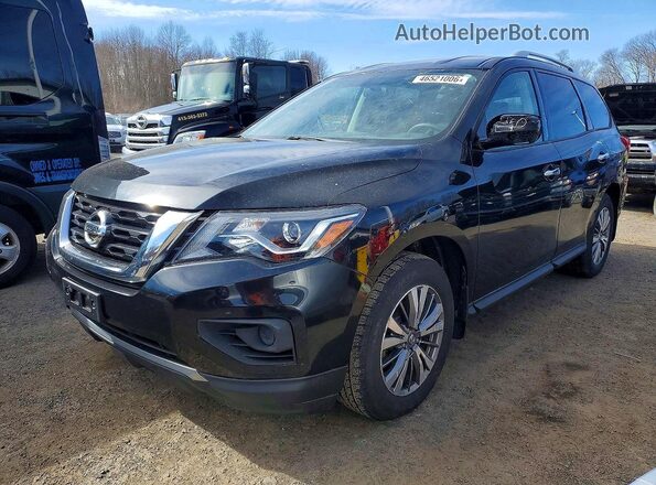 5N1DR2AM6LC590711 2020 NISSAN PATHFINDER Черный Передняя левая четверть