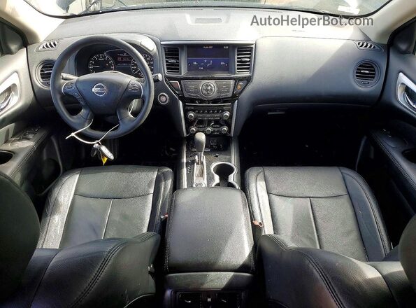 5N1DR2AM6LC590711 2020 NISSAN PATHFINDER Черный Вид панели приборов