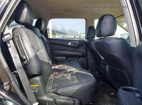 5N1DR2AM6LC590711 2020 NISSAN PATHFINDER Черный Вид задней части салона