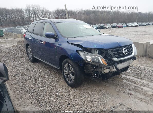 5N1DR2AM7LC623053 2020 NISSAN PATHFINDER Blue Передня права чверть