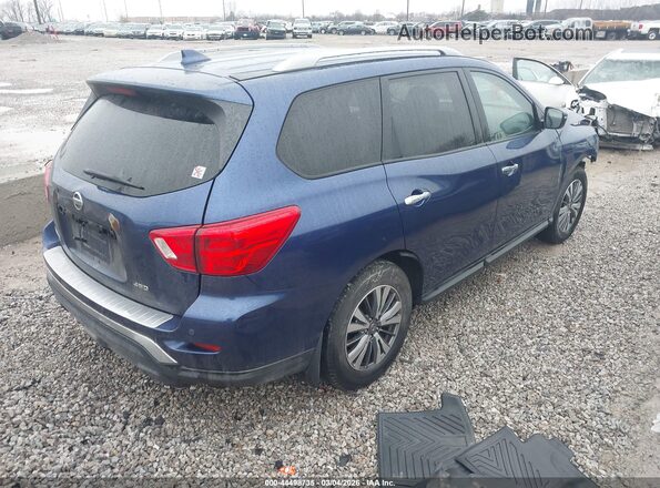 5N1DR2AM7LC623053 2020 NISSAN PATHFINDER Blue Задня права чверть