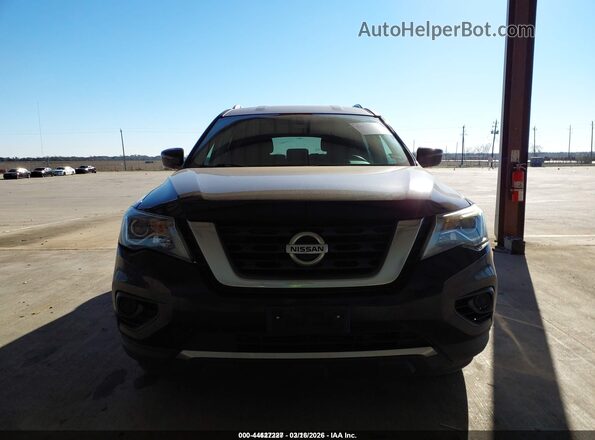 5N1DR2AN8LC614791 2020 NISSAN PATHFINDER Black Widok wnętrza z tyłu