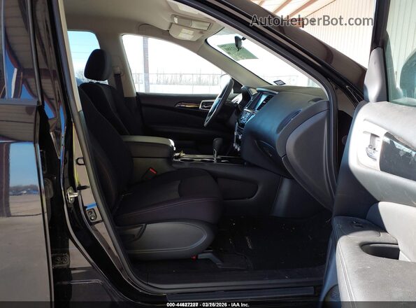 5N1DR2AN8LC614791 2020 NISSAN PATHFINDER Black Widok wnętrza z przodu