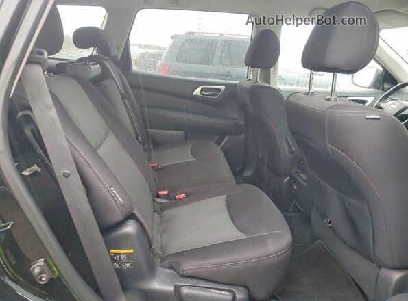 5N1DR2BM1LC644124 2020 NISSAN PATHFINDER Черный Вид задней части салона