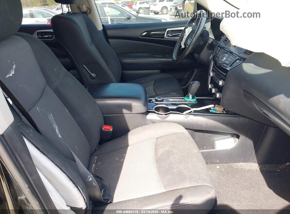 5N1DR2BM9LC592953 2020 NISSAN PATHFINDER Черный Вид салона спереди