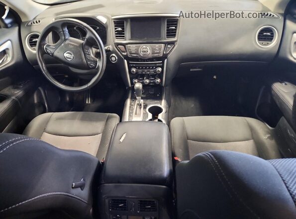 5N1DR2BN1LC603355 2020 NISSAN PATHFINDER Черный Вид панели приборов
