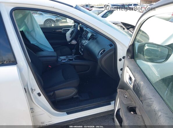 5N1DR2BN8LC615146 2020 NISSAN PATHFINDER Белый Вид салона спереди