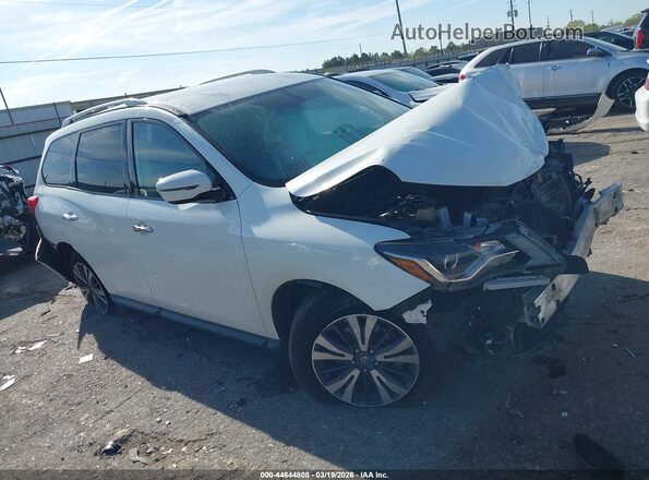 5N1DR2BN8LC615146 2020 NISSAN PATHFINDER Белый Вид задней части салона