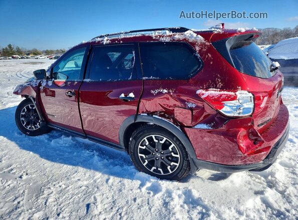 5N1DR2CM4LC637358 2020 NISSAN PATHFINDER Red Հետևի ձախ
