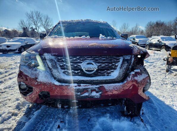 5N1DR2CM4LC637358 2020 NISSAN PATHFINDER Red Դիմացի տեսք