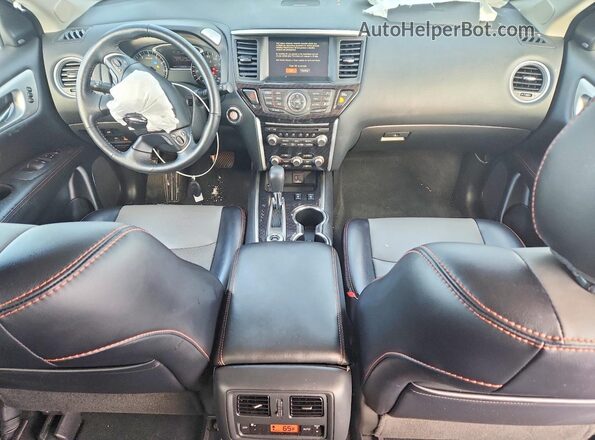 5N1DR2CM4LC637358 2020 NISSAN PATHFINDER Red Առջևի վահանակի տեսք