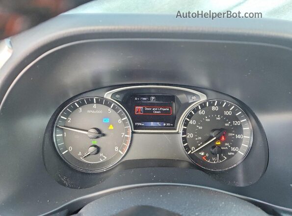 5N1DR2CM4LC637358 2020 NISSAN PATHFINDER Red Սարքավորումների վահանակի տեսք