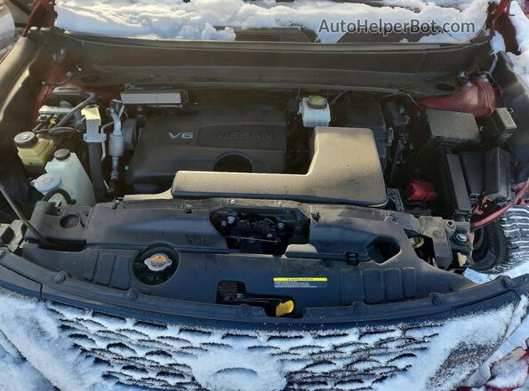 5N1DR2CM4LC637358 2020 NISSAN PATHFINDER Red Շարժիչի բաժամունքի տեսք