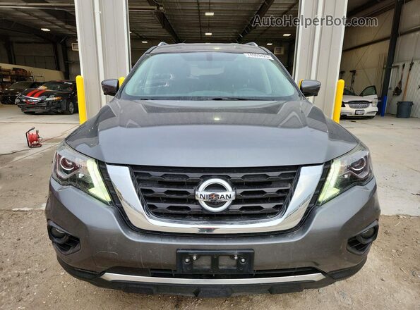 5N1DR2CM7LC603902 2020 NISSAN PATHFINDER Gray Front view